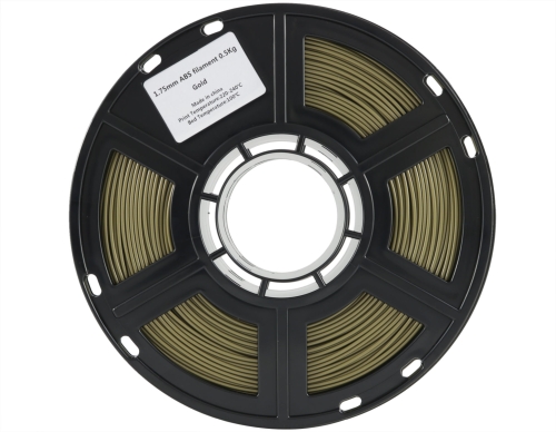 Preview: Flashforge ABS Filament Gold 1.75 mm 0.5 kg