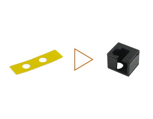Hitzeisolierband für Extruder Finder und Inventor 2/2s (Restposten)