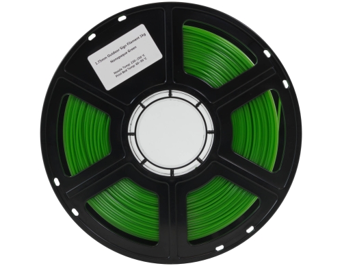 Preview: Flashforge A-PLA Outdoor Transparent Grün 1.75 mm 1 kg