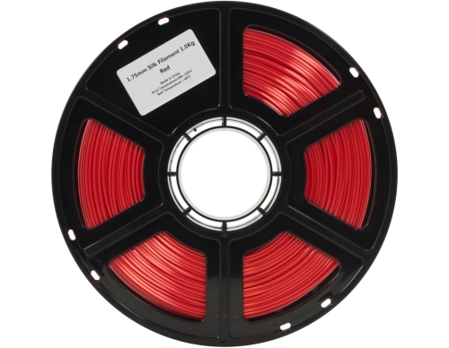 Preview: Flashforge PLA Seidenglanz Rot 1.75 mm 1 kg