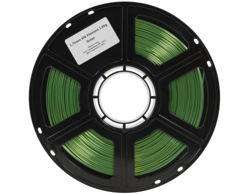Preview: Flashforge PLA Seidenglanz Grün 1.75 mm 1 kg