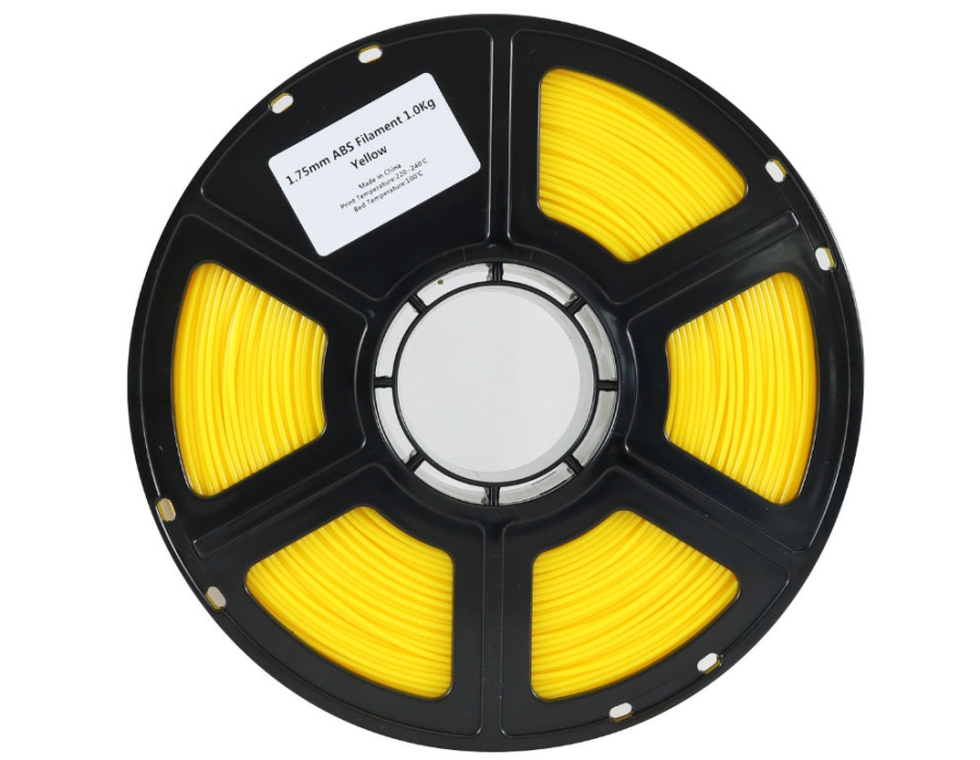Flashforge ABS Filament Gelb 1.75 mm 1 kg
