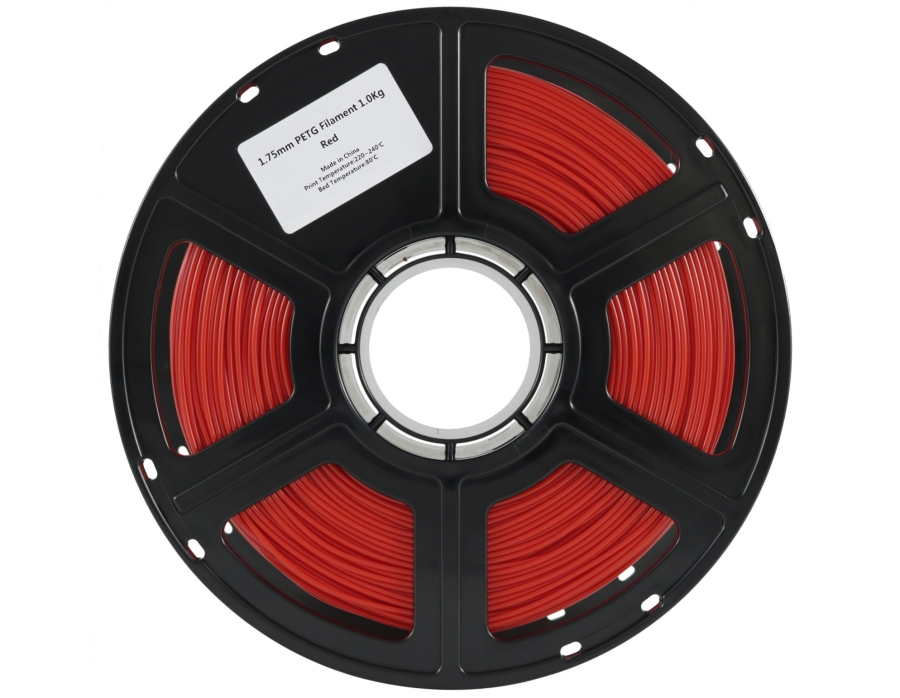 Flashforge PETG Vollfarbig Rot 1.75 mm 1 kg