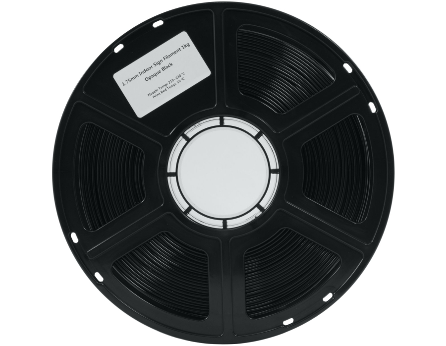 Flashforge A-PLA Indoor Vollfarbig Schwarz 1.75 mm 1 kg