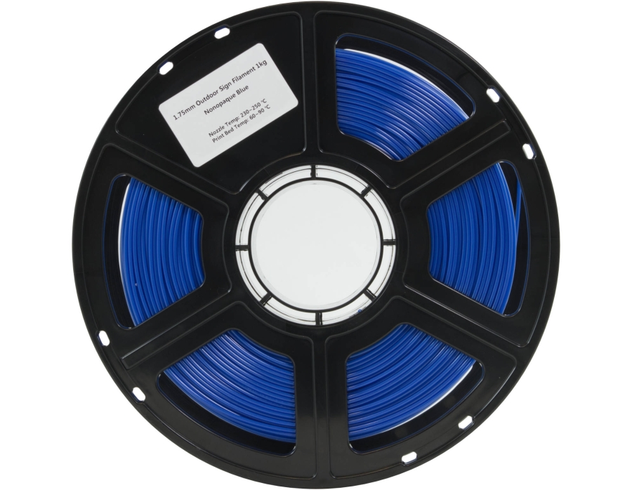Flashforge A-PLA Outdoor Transparent Blau 1.75 mm 1 kg