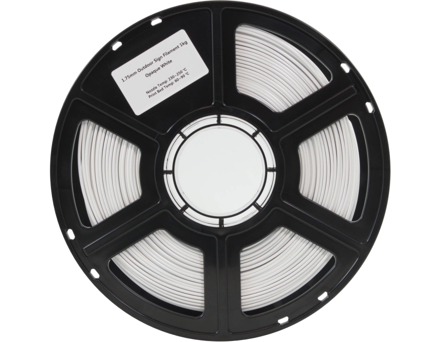 Flashforge A-PLA Outdoor Vollfarbig Weiss 1.75 mm 1 kg