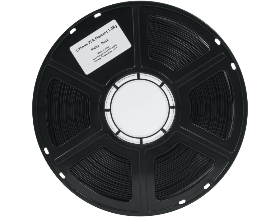Flashforge PLA Matt Schwarz 1.75 mm 1 kg