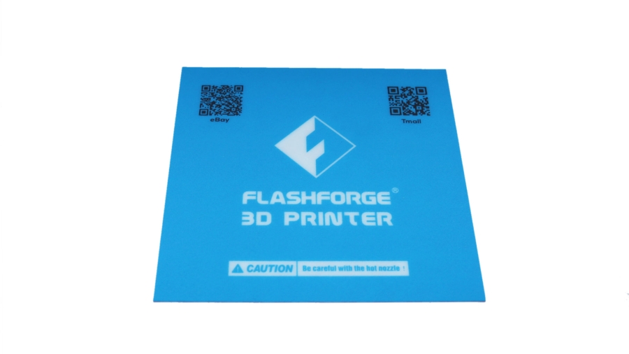 Flashforge Finder Bauoberfläche/Sticker Blau